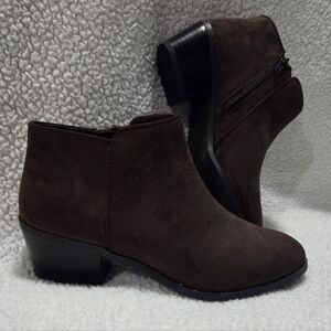 Womens Brown Ankle Boots